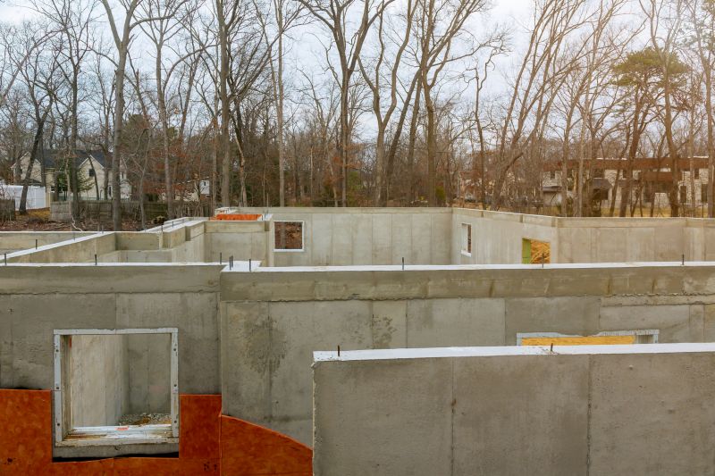Industrial Concrete Foundation