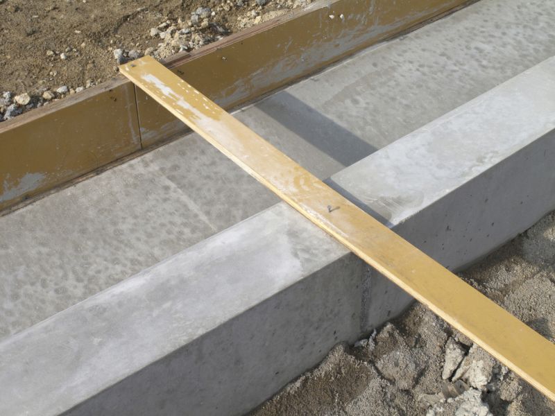 Concrete Platform Installation