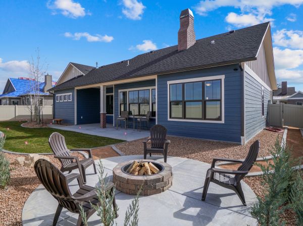 Concrete Patio Laying in Eagle