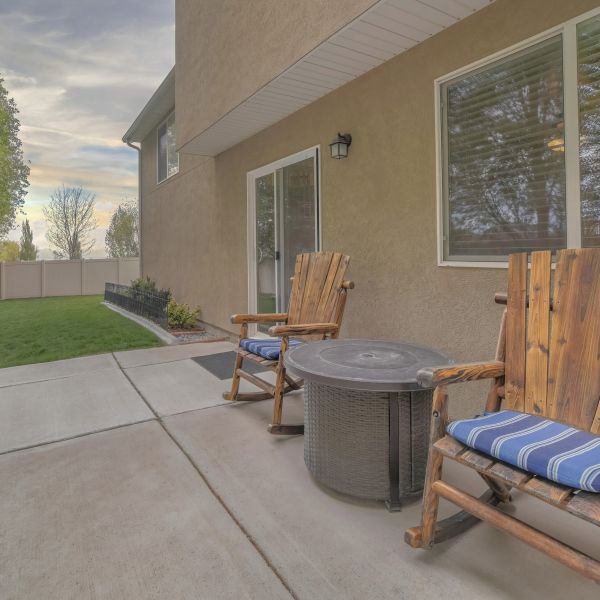 Backyard Slab Construction in Eagle