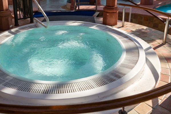 Hot Tub Patio Construction in Eagle